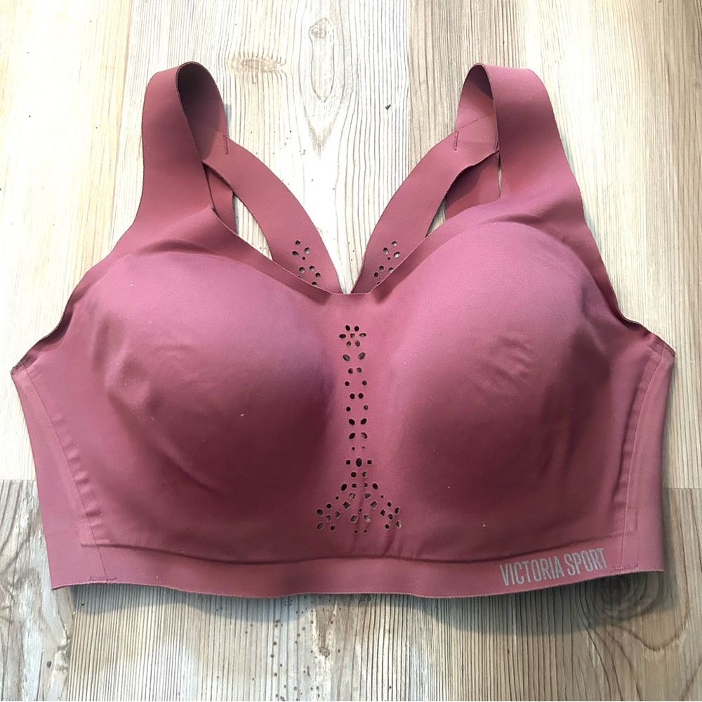 Victoria's Secret dark mauve Sports Bra size unknown probably Large